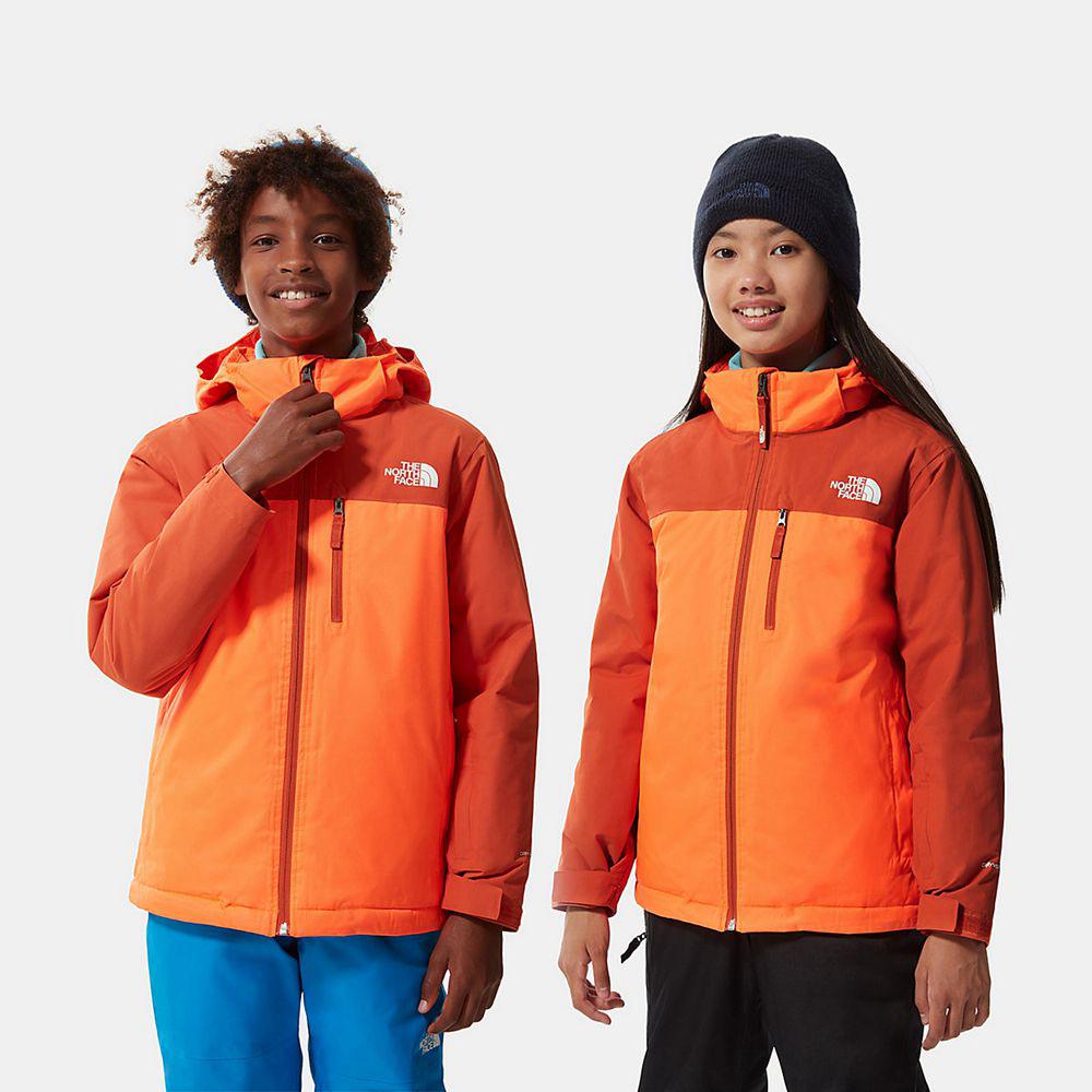 The North Face Snowquest Plus Παιδικα Σακάκι - Πορτοκαλι (RJFC42136)